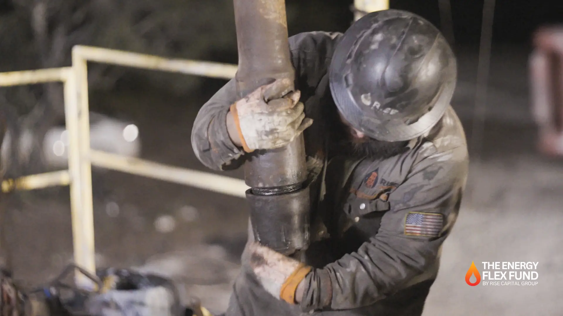 Guiding pipe into the hole