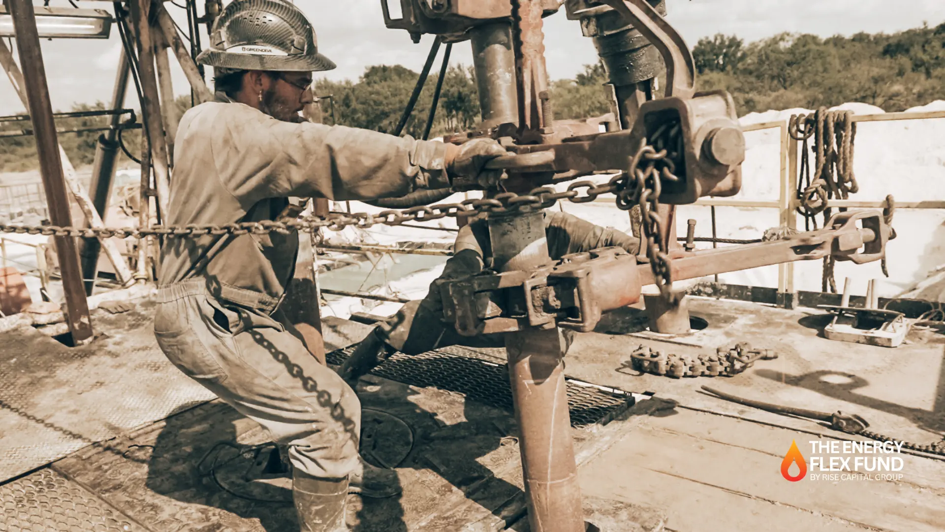 Pulling the spinning chain